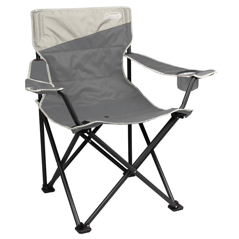 Coleman Big Tall Quad Camping Chair Grey 2178363