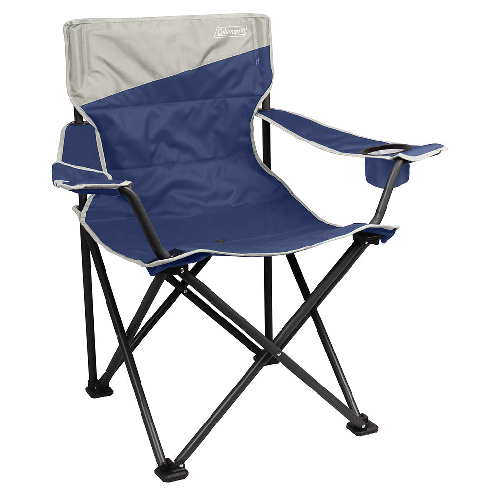 Coleman Big Tall Quad Camping Chair Skyfall Blue 2174440
