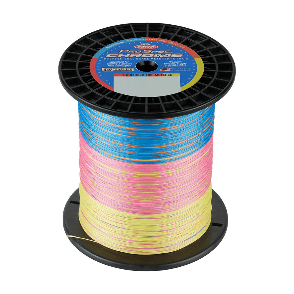 Berkley ProSpec® Chrome 4 x 100' Metered Braid - 80lb - 3000yd