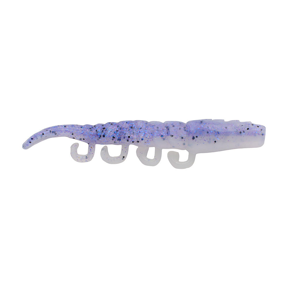 Berkley Gulp!® Saltwater Turbo Shrimp - 3" - Violet Haze Fleck