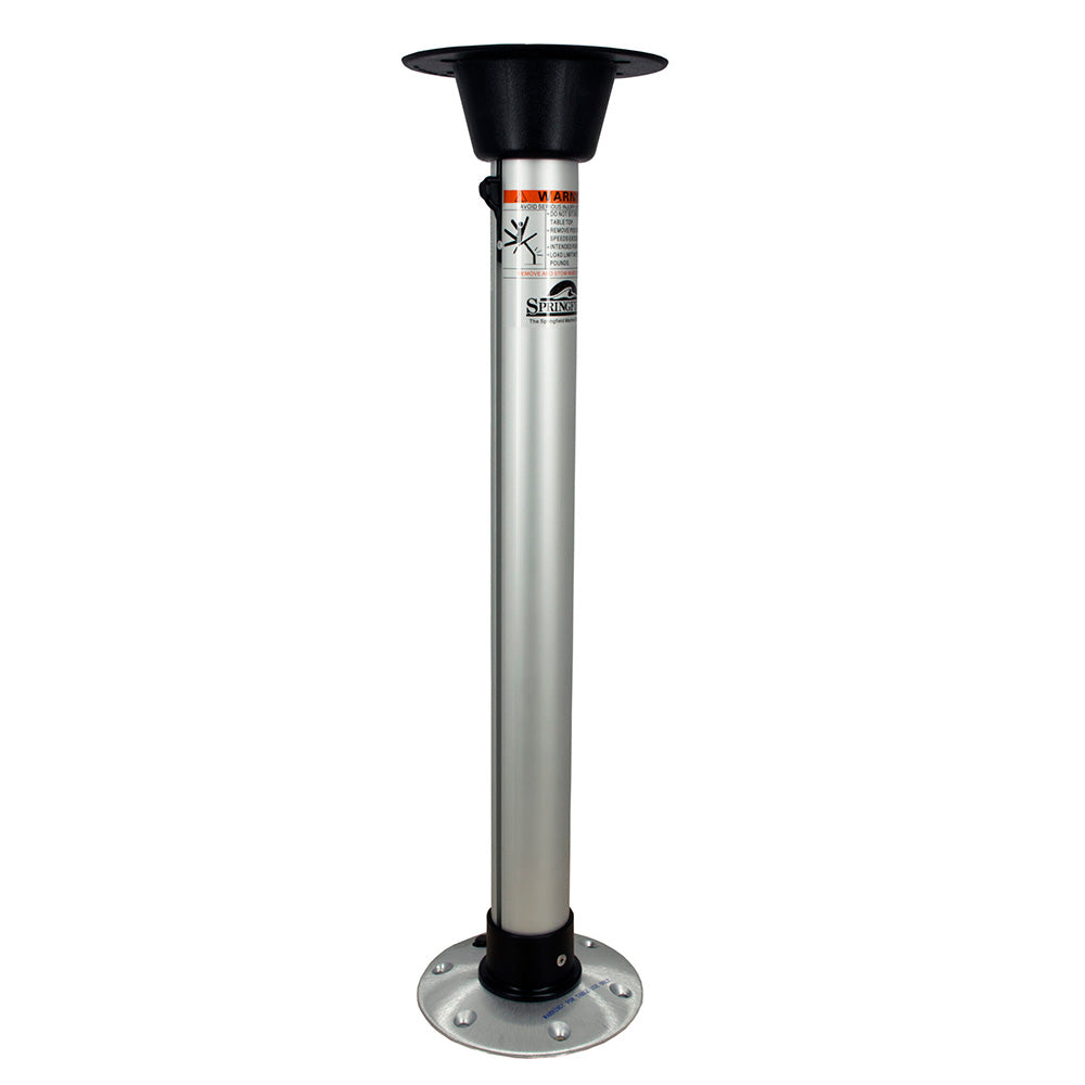 Springfield 2-3/8" Thread-Lock™ Uni-Lock Table Pedestal Package - 27"