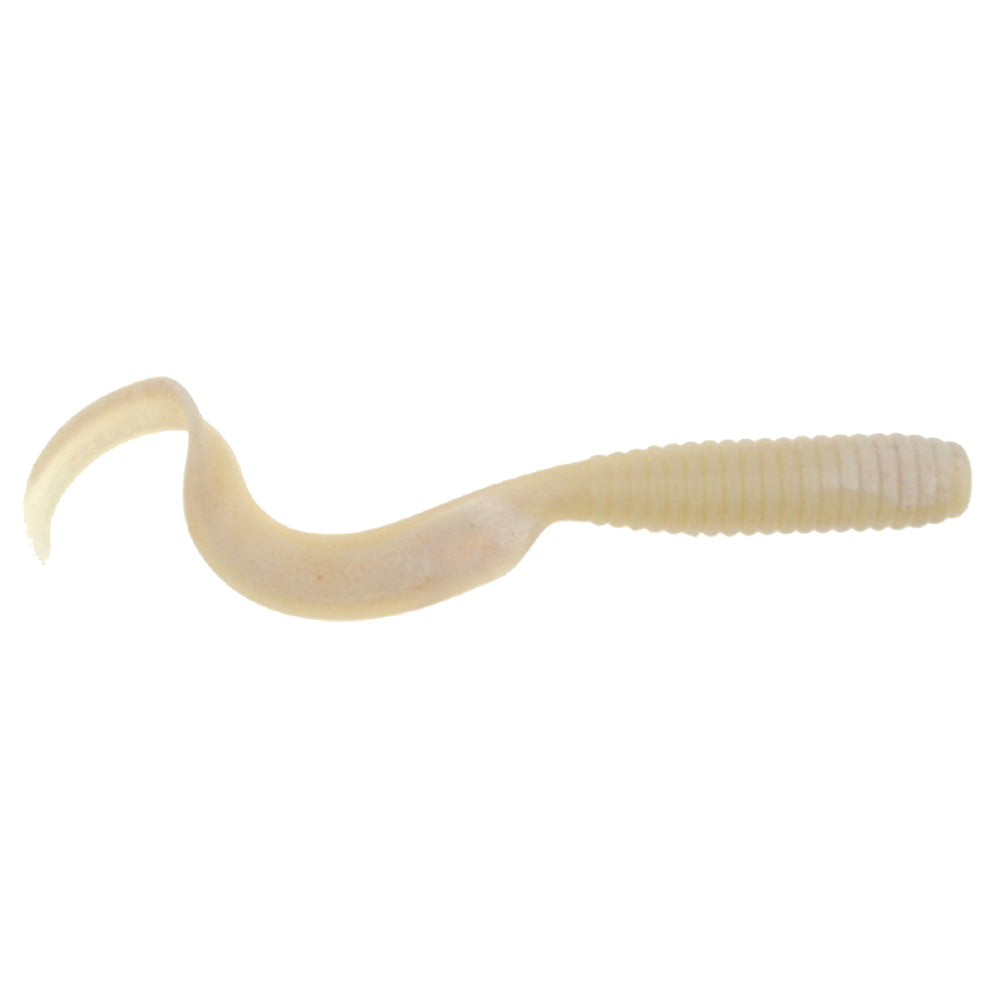 Berkley Gulp!® 6" Grub - White Glow
