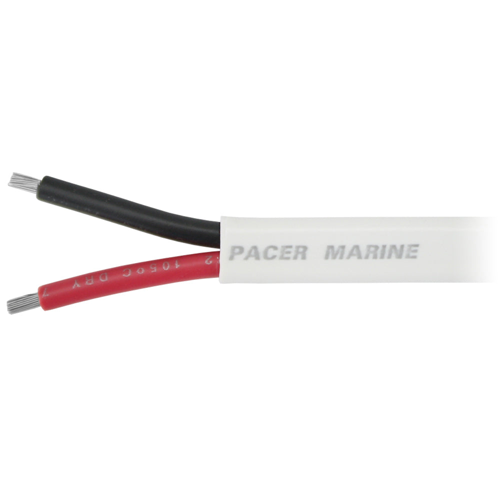 Pacer 10/2 AWG Duplex Cable - Flat Cable - Red/Black - 500'