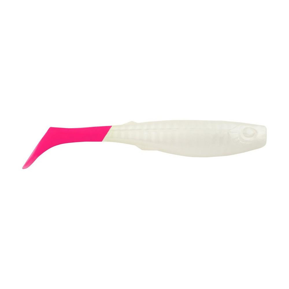 Berkley Gulp!® Saltwater Paddleshad - 4" - Pearl White/Pink