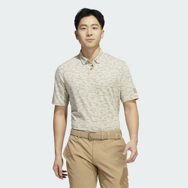 Adidas Men’s Go-To Camo Print Polo Shirt