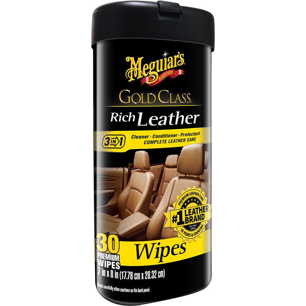 Meguiar's Gold Class™ Rich Leather Cleaner & Conditioner Wipes