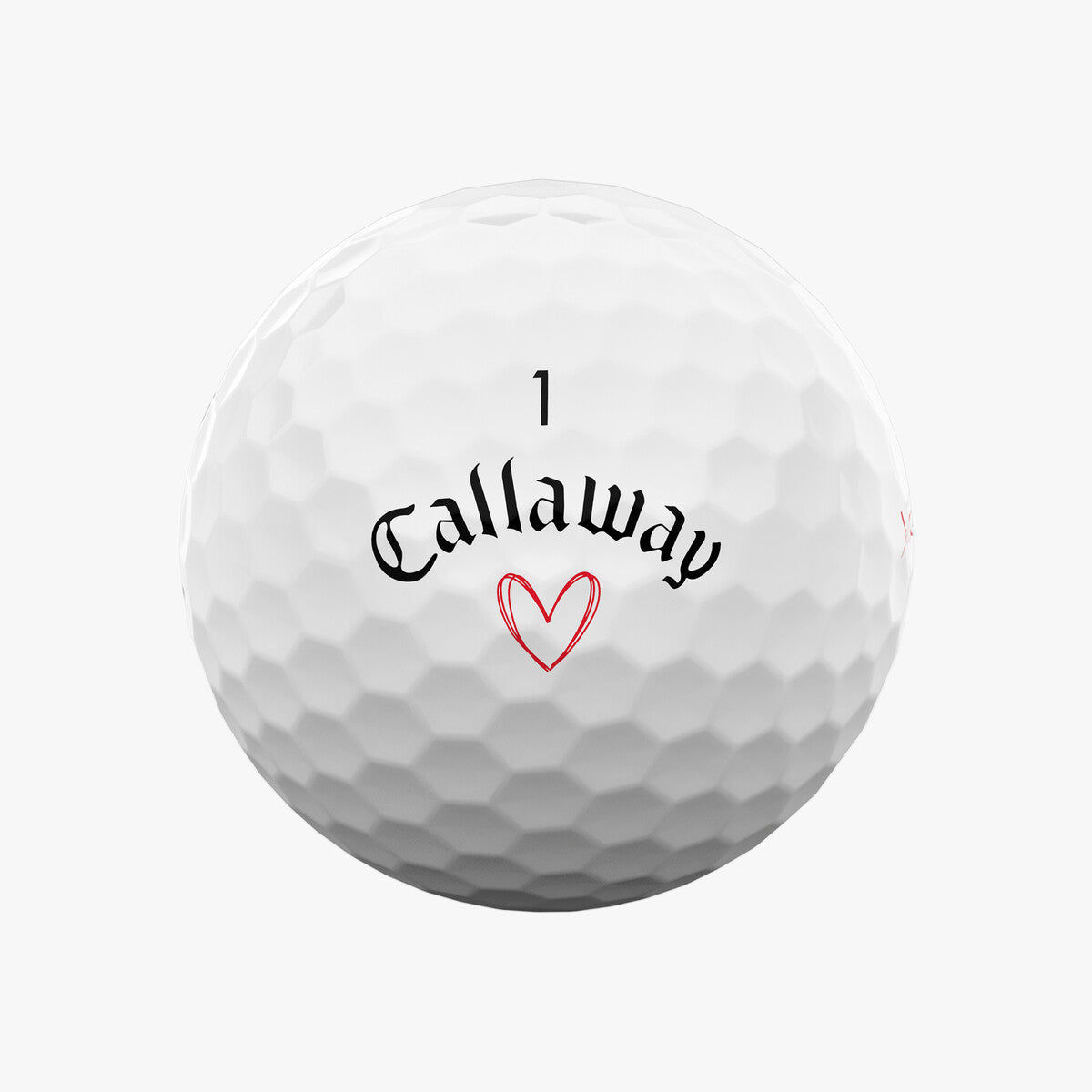 Callaway Supersoft Love - Valentine's Day Golf Balls