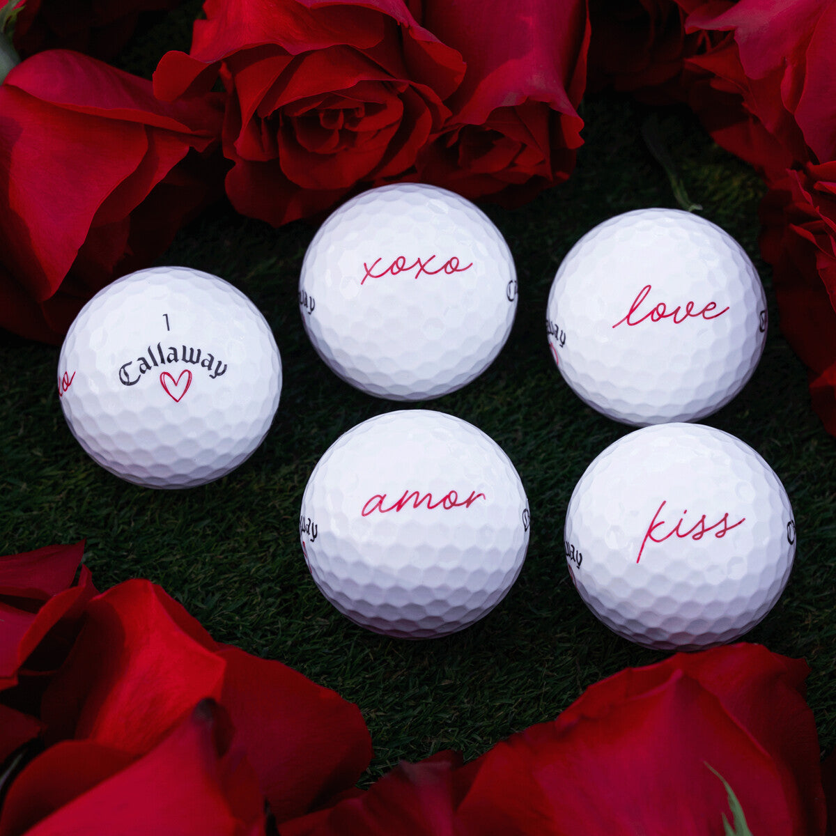 Callaway Supersoft Love - Valentine's Day Golf Balls