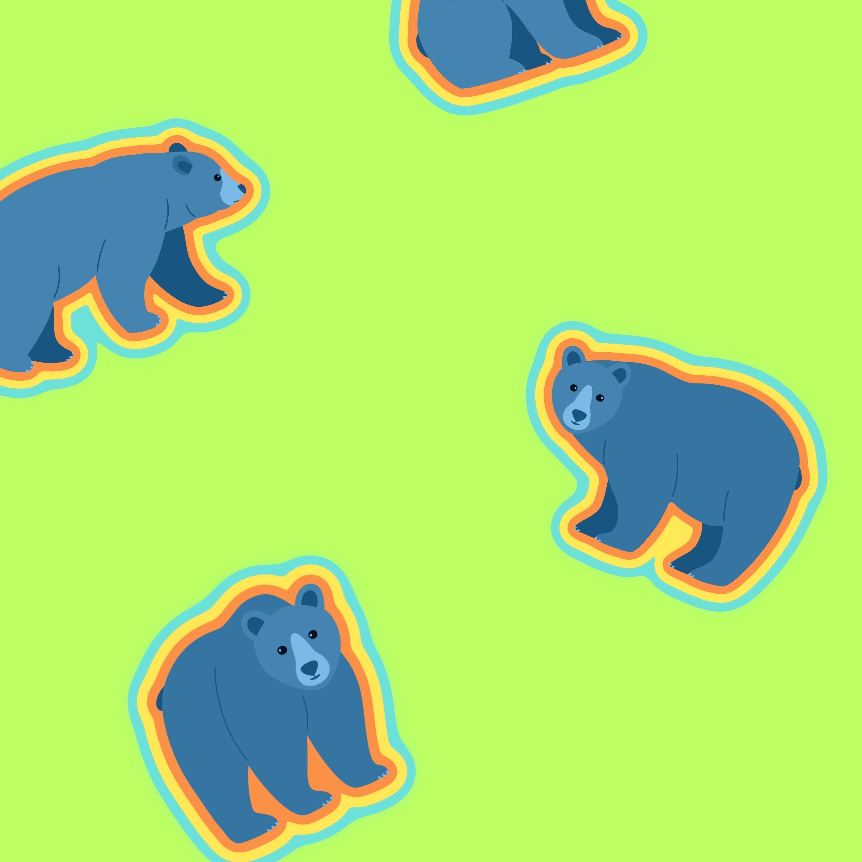 Bear Tracks UPF 50 Kid's Sun Hoodie