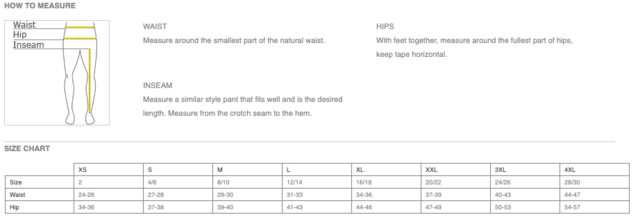 Ladies Leggings w/ Pocket