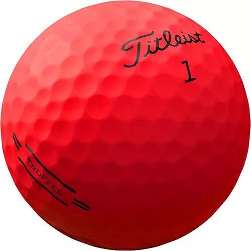 Titleist 2022 TruFeel Red Golf Balls