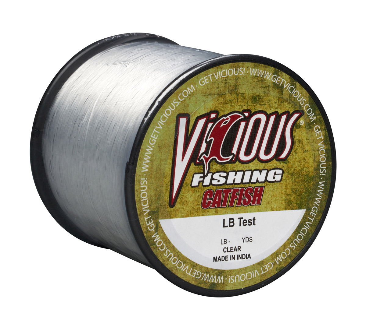 Vicious Catfish Clear Mono - 30 Lb Test - Keep Casting Fishing & Outdoors