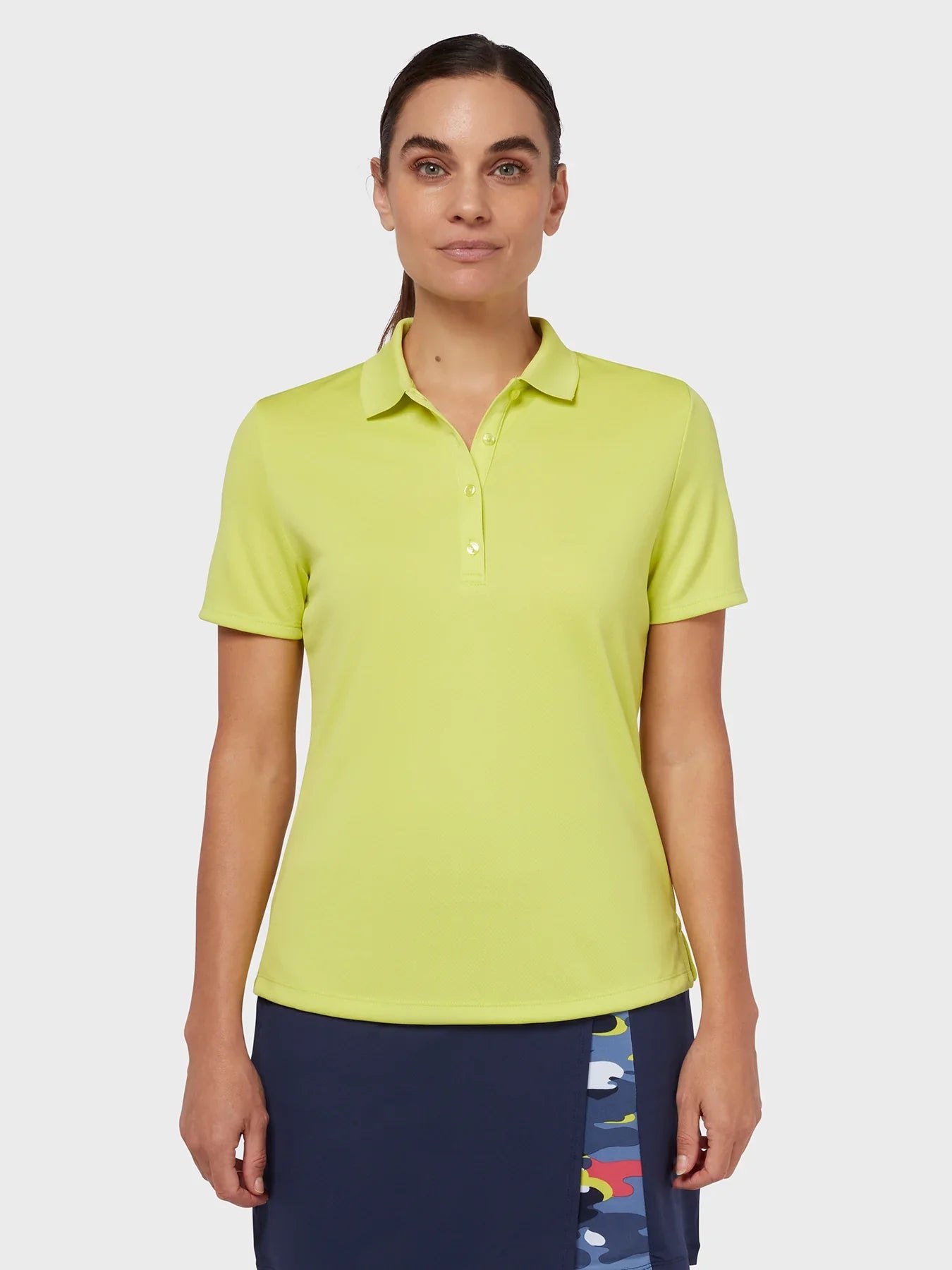 Womens Solid Swing Tech™ Polo