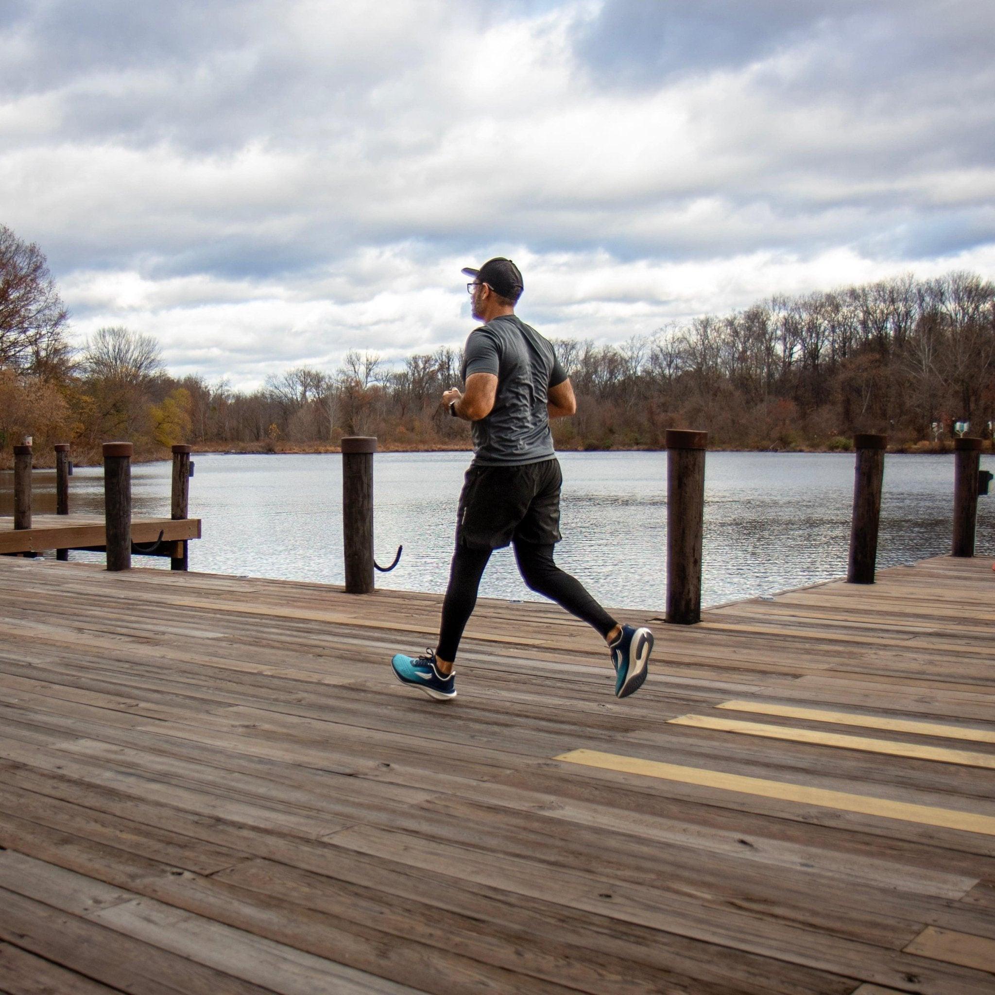 APUS Blue Men Running Shoe - Keep Casting Fishing & Outdoors