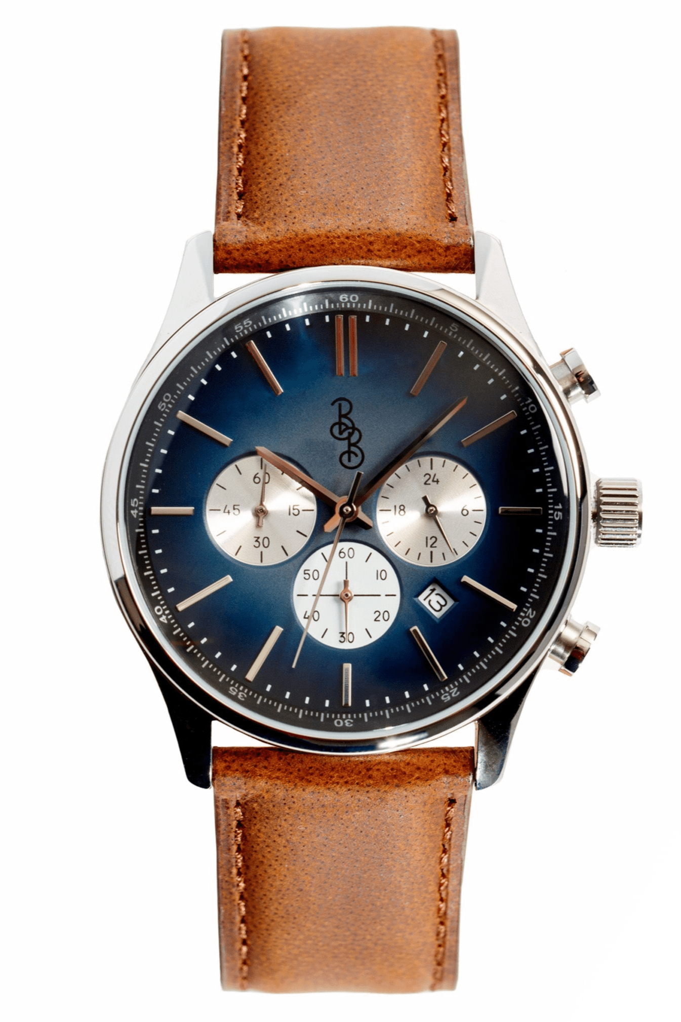 Blue Retro Chronograph - Keep Casting Fishing & Outdoors
