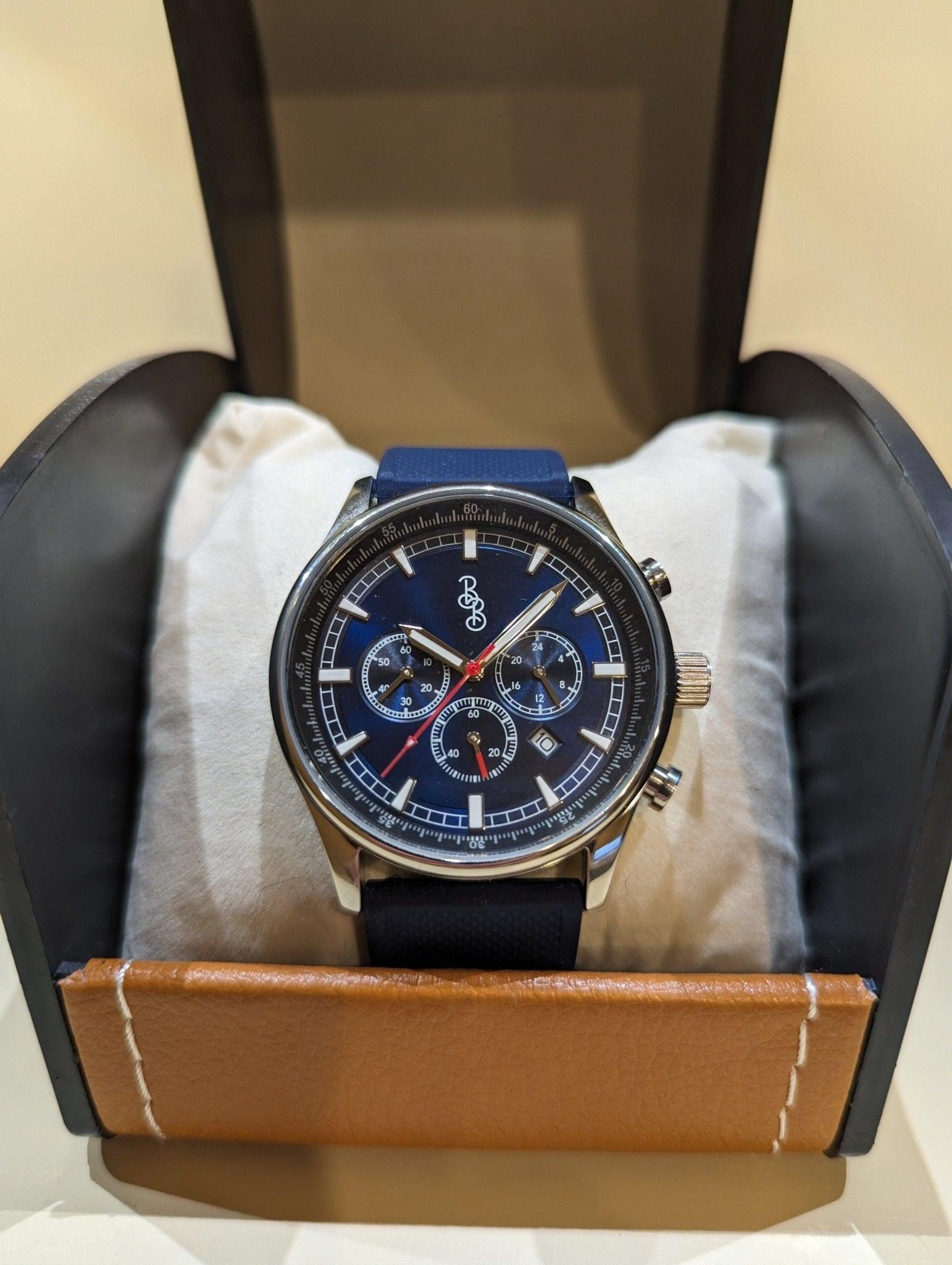 Blue Sport Chronograph - Keep Casting Fishing & Outdoors