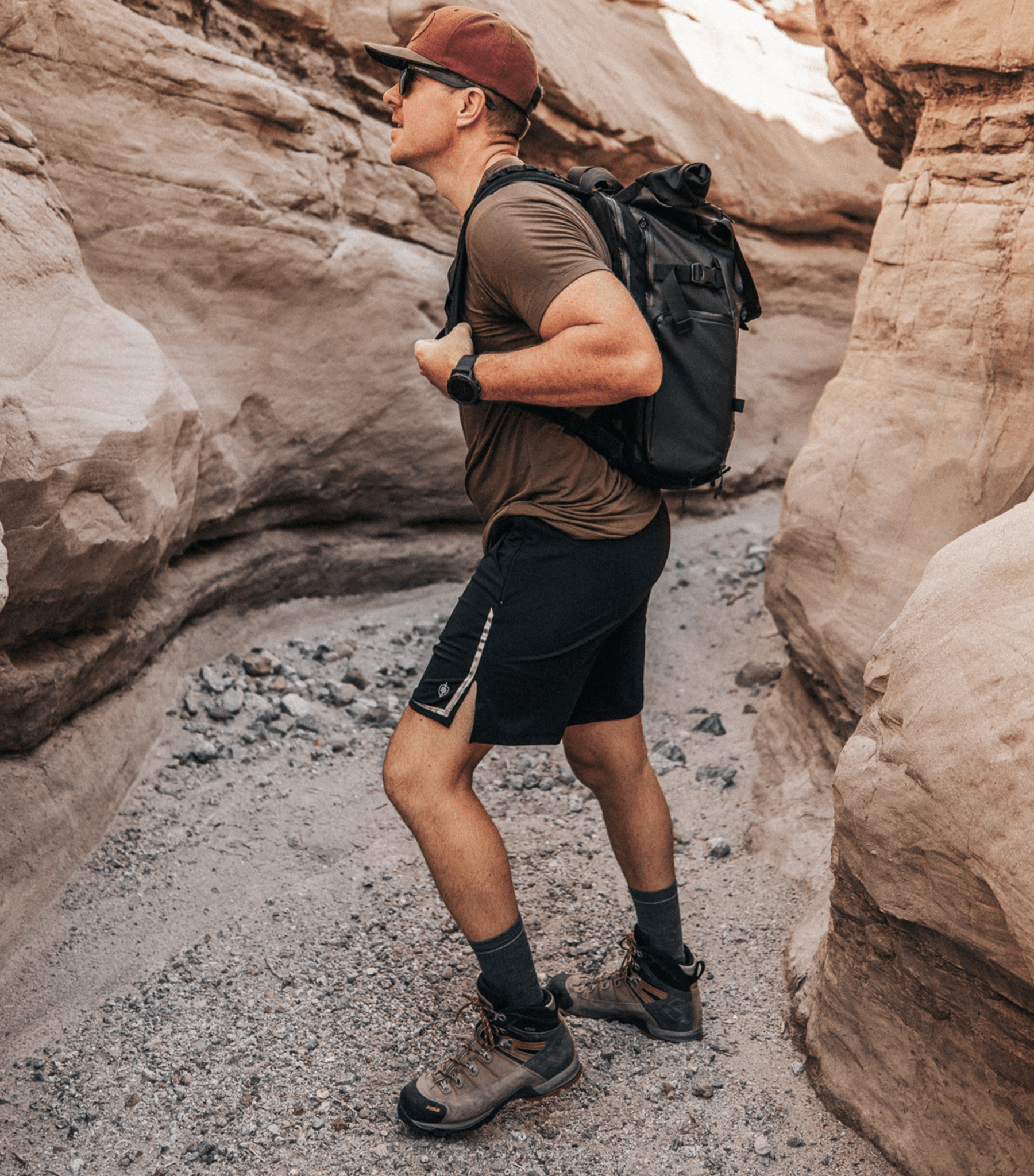 Dominate Training Shorts - Stone - Keep Casting Fishing & Outdoors