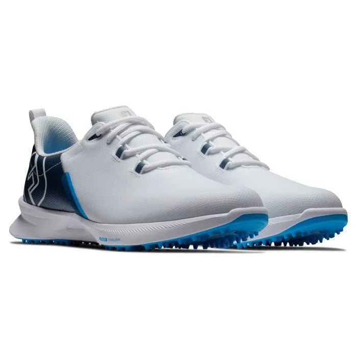 FootJoy Fuel Sport Golf Shoes - White/Blue 55454 - Keep Casting Fishing & Outdoors
