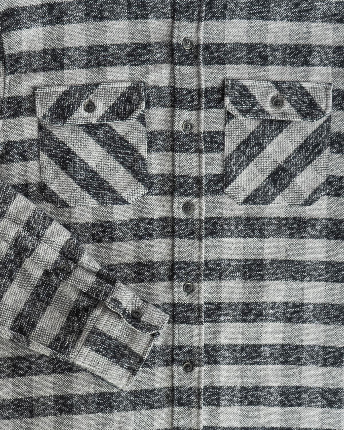 Grand Flannel, Charcoal Gingham - Keep Casting Fishing & Outdoors