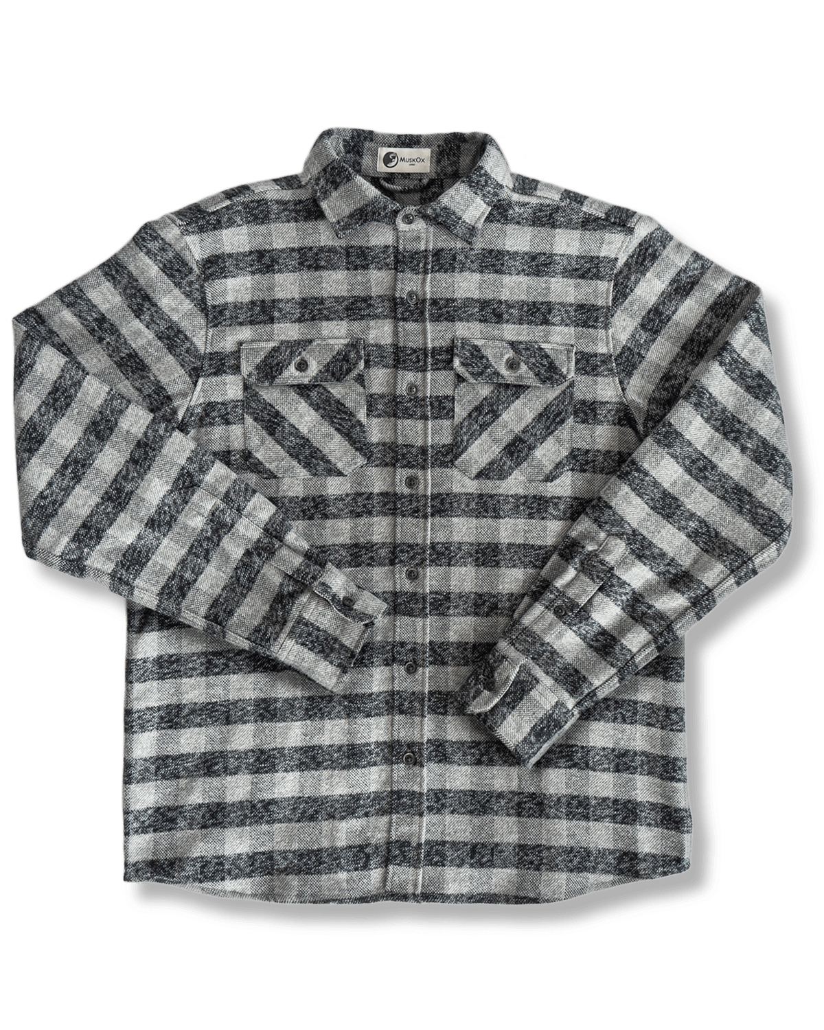 Grand Flannel, Charcoal Gingham - Keep Casting Fishing & Outdoors