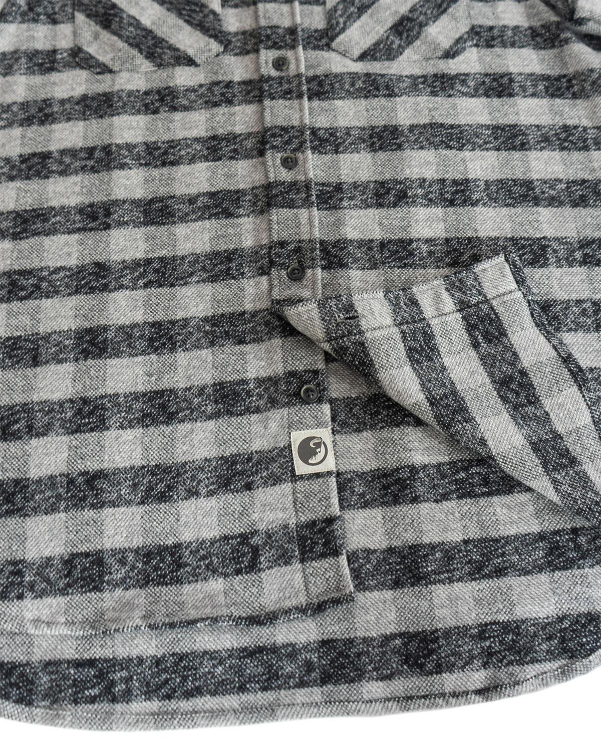 Grand Flannel, Charcoal Gingham - Keep Casting Fishing & Outdoors