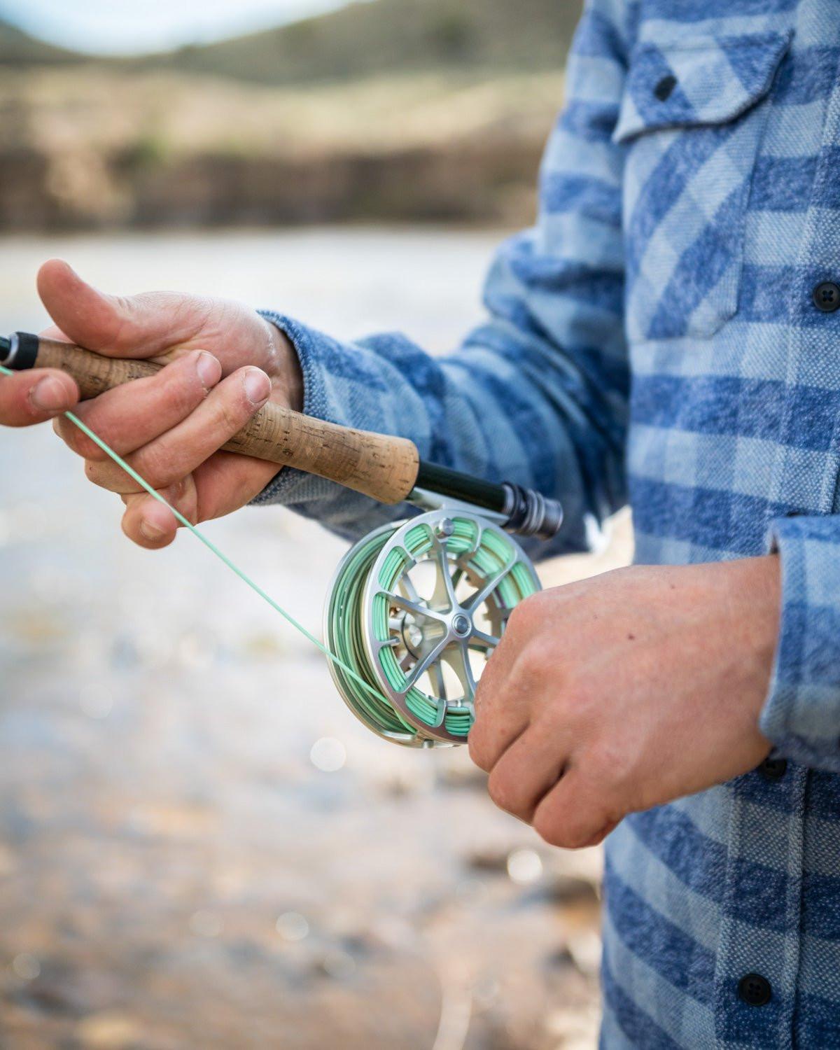 Grand Flannel, Checkered Blue - Keep Casting Fishing & Outdoors