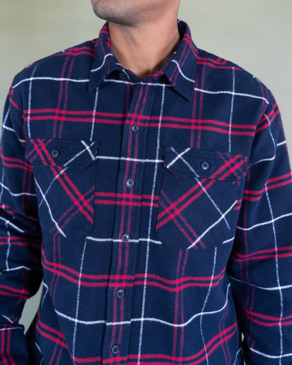 Grand Flannel, Marine Plaid - Keep Casting Fishing & Outdoors