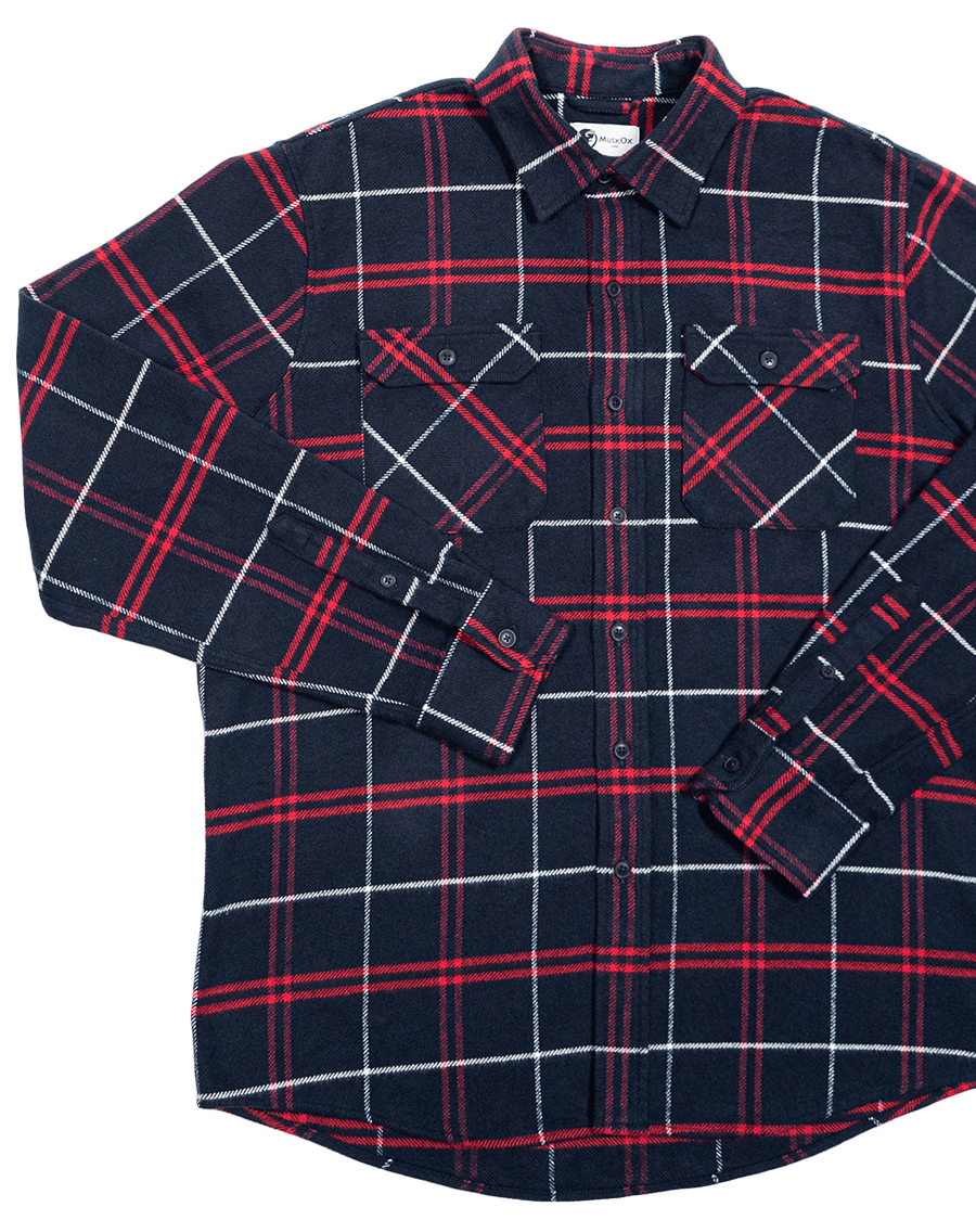 Grand Flannel, Marine Plaid - Keep Casting Fishing & Outdoors