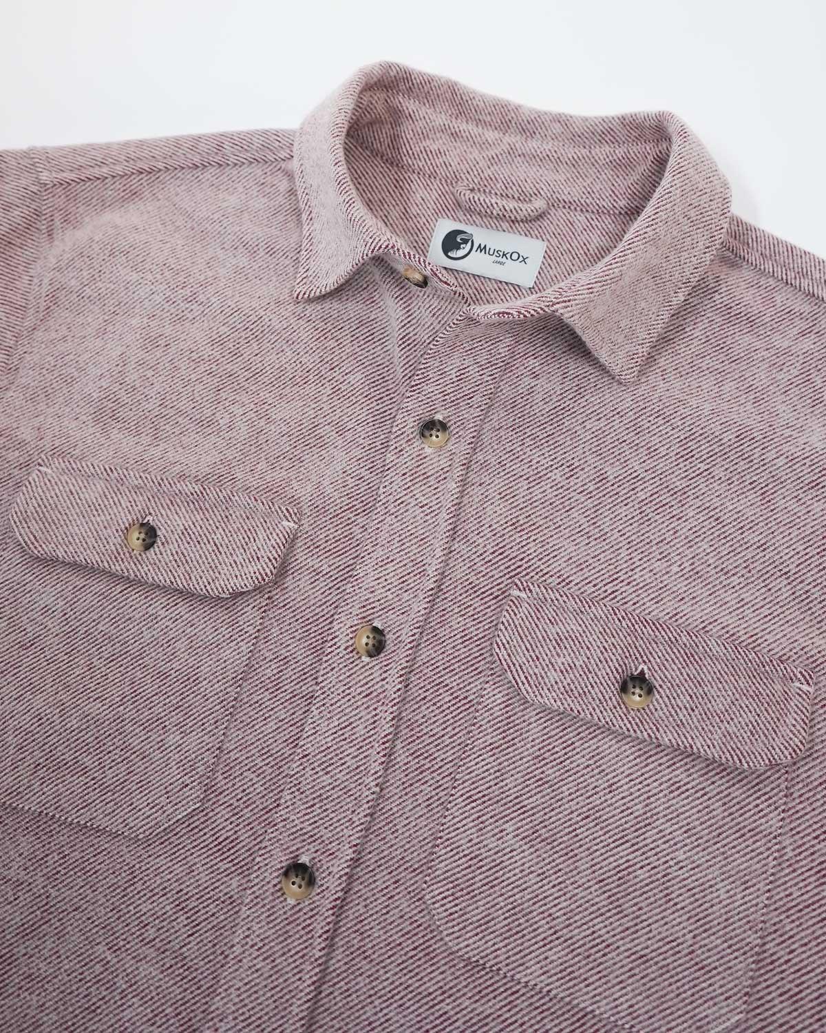 Grand Flannel, Maroon - Keep Casting Fishing & Outdoors