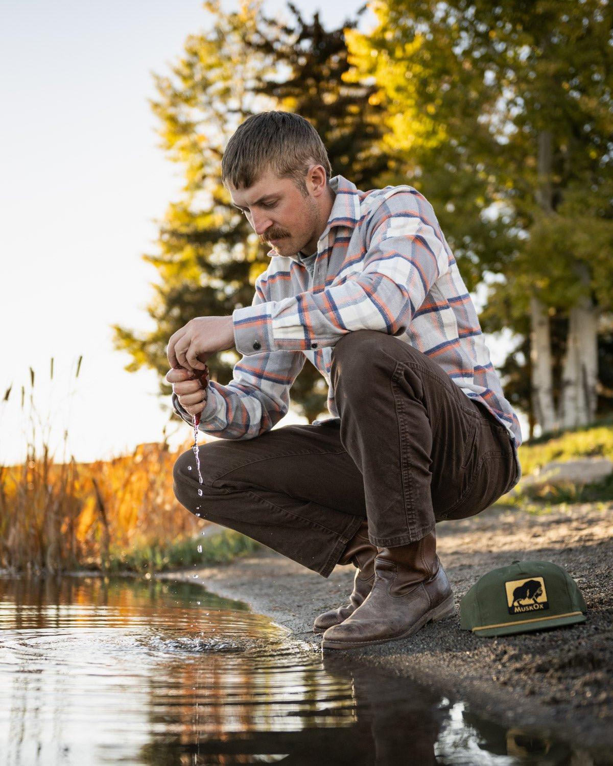 Grand Flannel, Plaid Salmon - Keep Casting Fishing & Outdoors