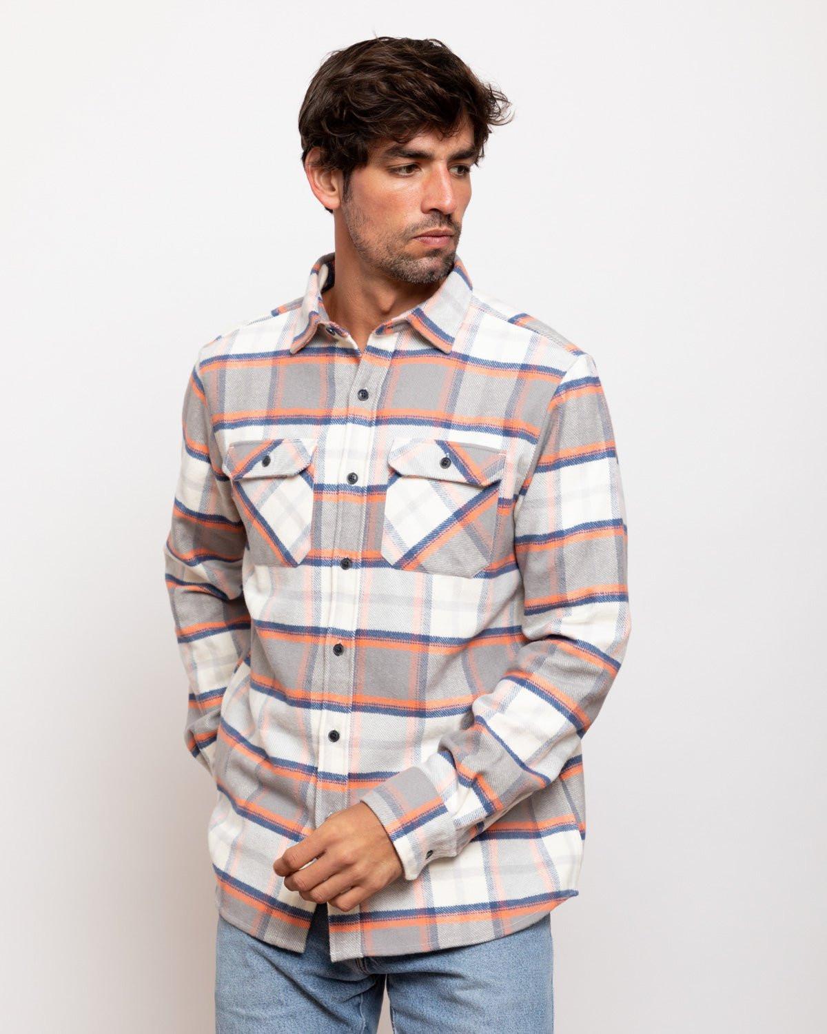 Grand Flannel, Plaid Salmon - Keep Casting Fishing & Outdoors