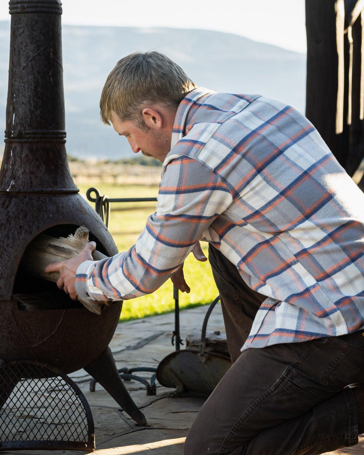 Grand Flannel, Plaid Salmon - Keep Casting Fishing & Outdoors