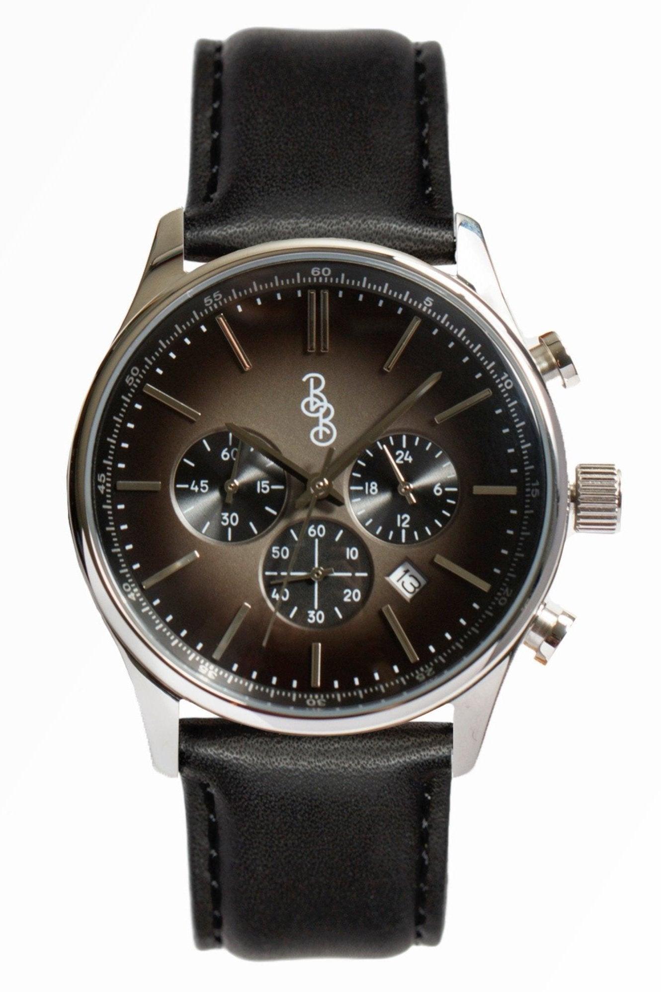 Gray Retro Chronograph - Keep Casting Fishing & Outdoors