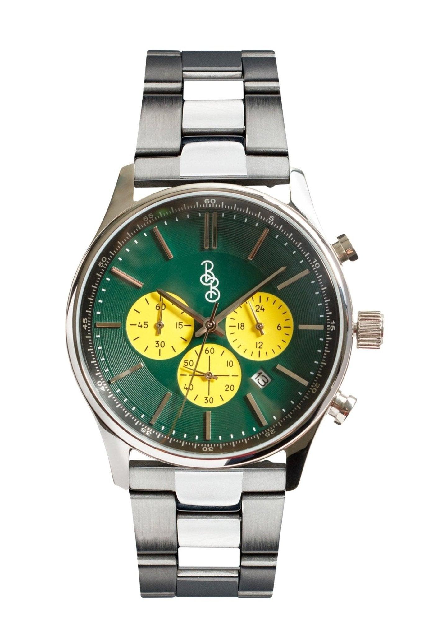 Green and Yellow Chronograph - Keep Casting Fishing & Outdoors
