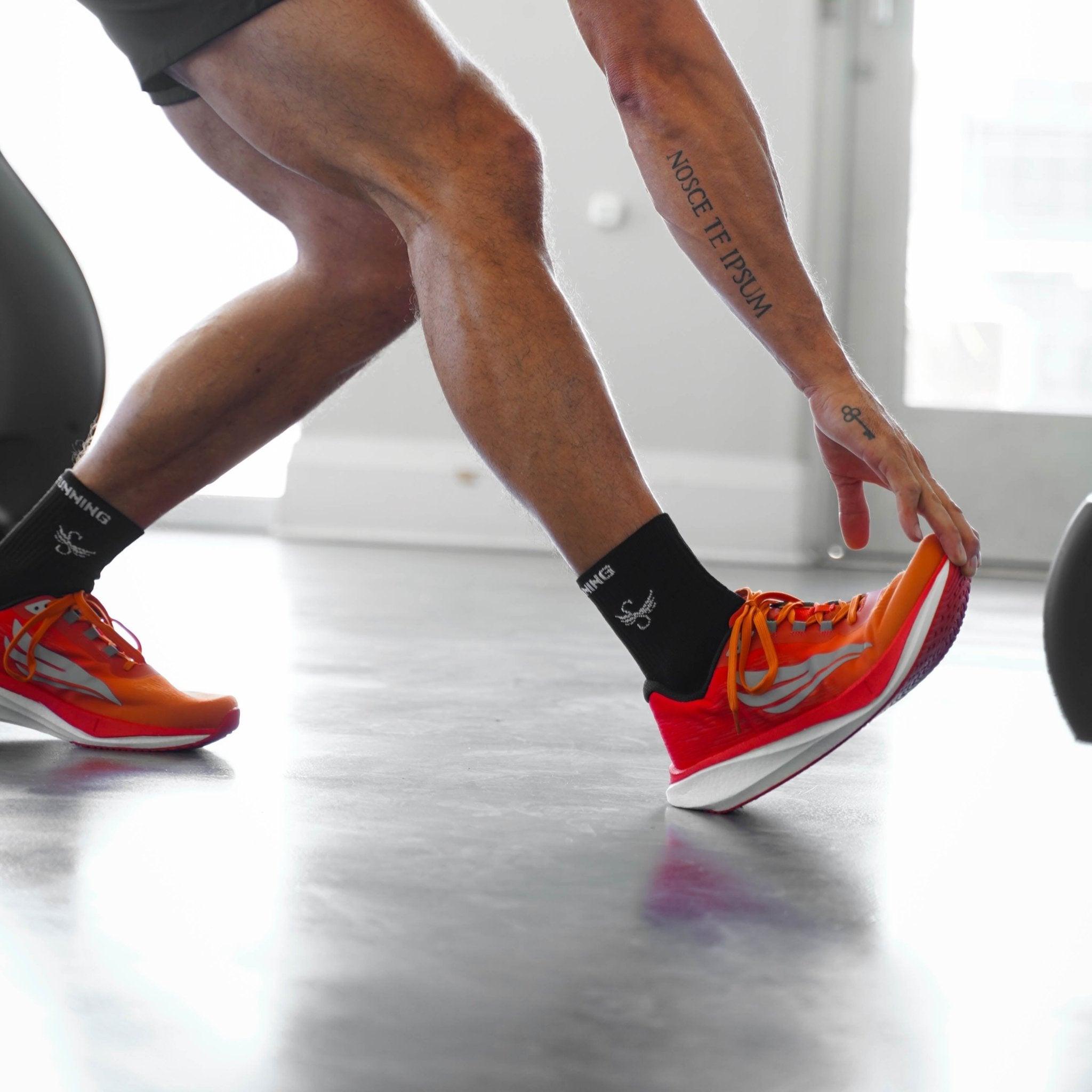 HORUS Orange Men Running Shoe - Keep Casting Fishing & Outdoors