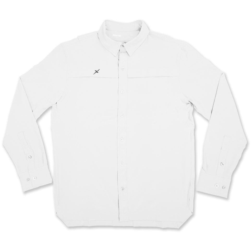 Long Sleeve Solid Lifestyle Button Down w/ REPEL - X - Keep Casting Fishing & Outdoors