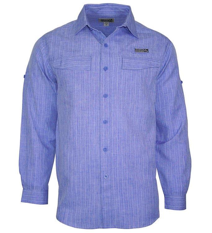 Men's Inlet L/S UV Vented Fishing Shirt - Keep Casting Fishing & Outdoors