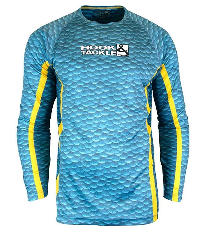 Men's Mahi Scales L/S UV Fishing Shirt - Keep Casting Fishing & Outdoors