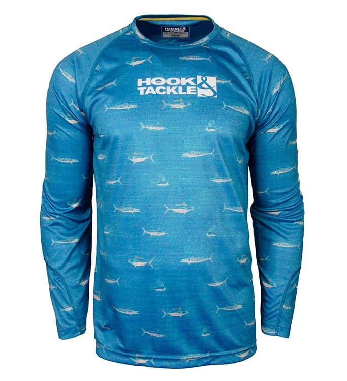 Men's Offshore Fish L/S UV Fishing Shirt - Keep Casting Fishing & Outdoors