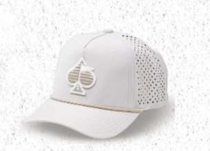 Perforated Rope Hat - Bone - Keep Casting Fishing & Outdoors