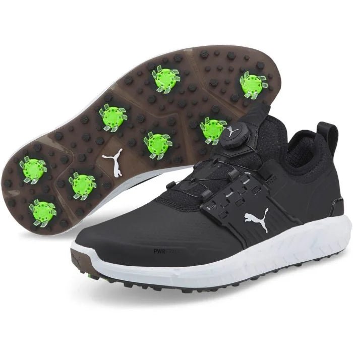 PUMA IGNITE Articulate DISC Golf Shoes - Puma Black/Puma Silver/Puma Black - Keep Casting Fishing & Outdoors