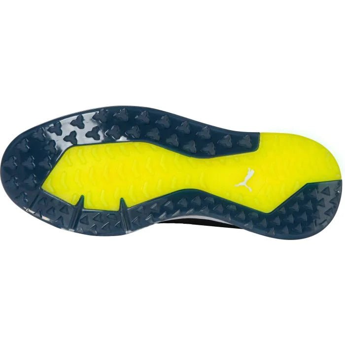 PUMA PROADAPT ALPHACAT Golf Shoes - Peacoat/Puma Silver/Safety Yellow - Keep Casting Fishing & Outdoors