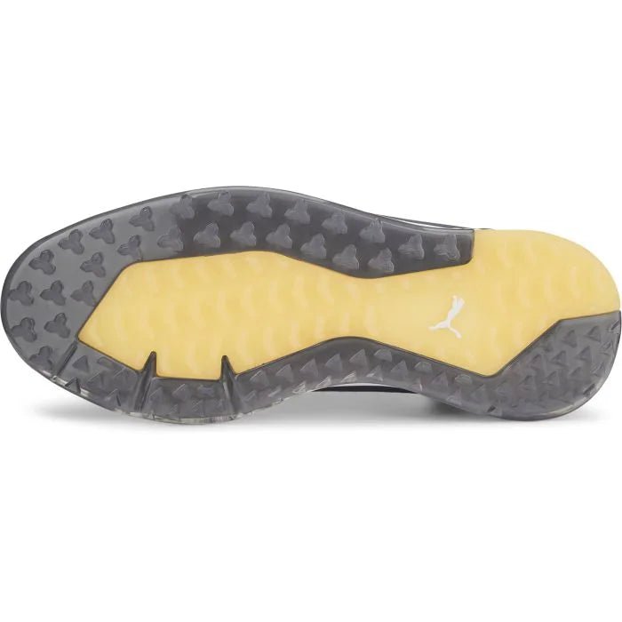 PUMA PROADAPT ALPHACAT Golf Shoes - Quiet Shade/Puma Silver/Yellow Sizzle - Keep Casting Fishing & Outdoors