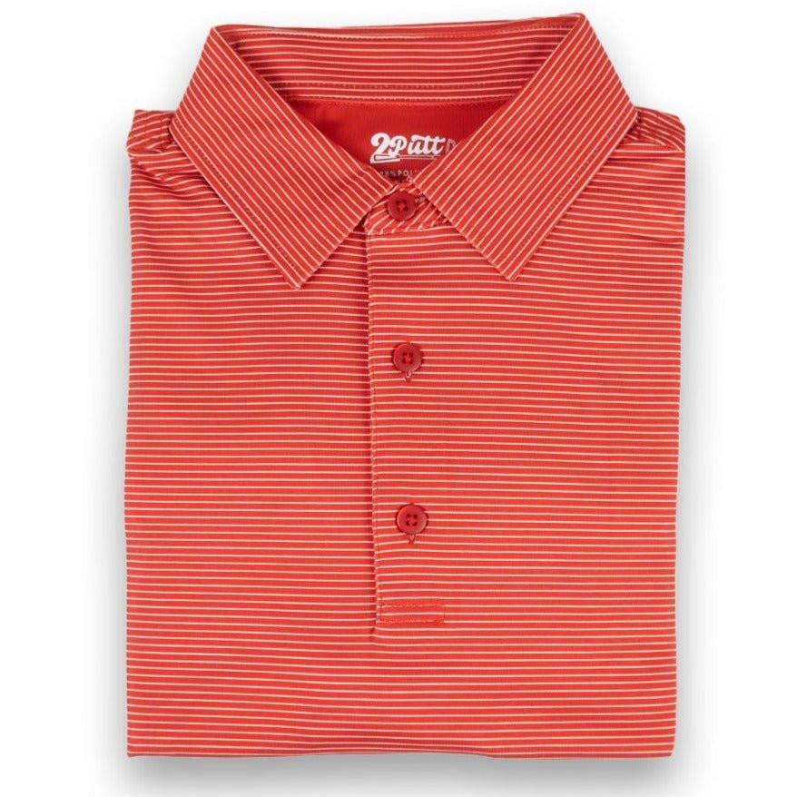 Red Stripe Men's Polo - Keep Casting Fishing & Outdoors