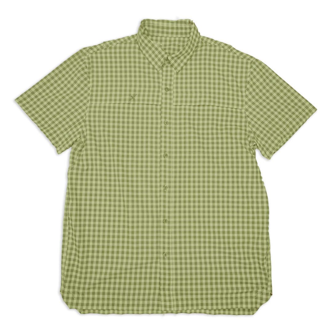 Short Sleeve Patterned Lifestyle Button Down w/ REPEL - X - Keep Casting Fishing & Outdoors