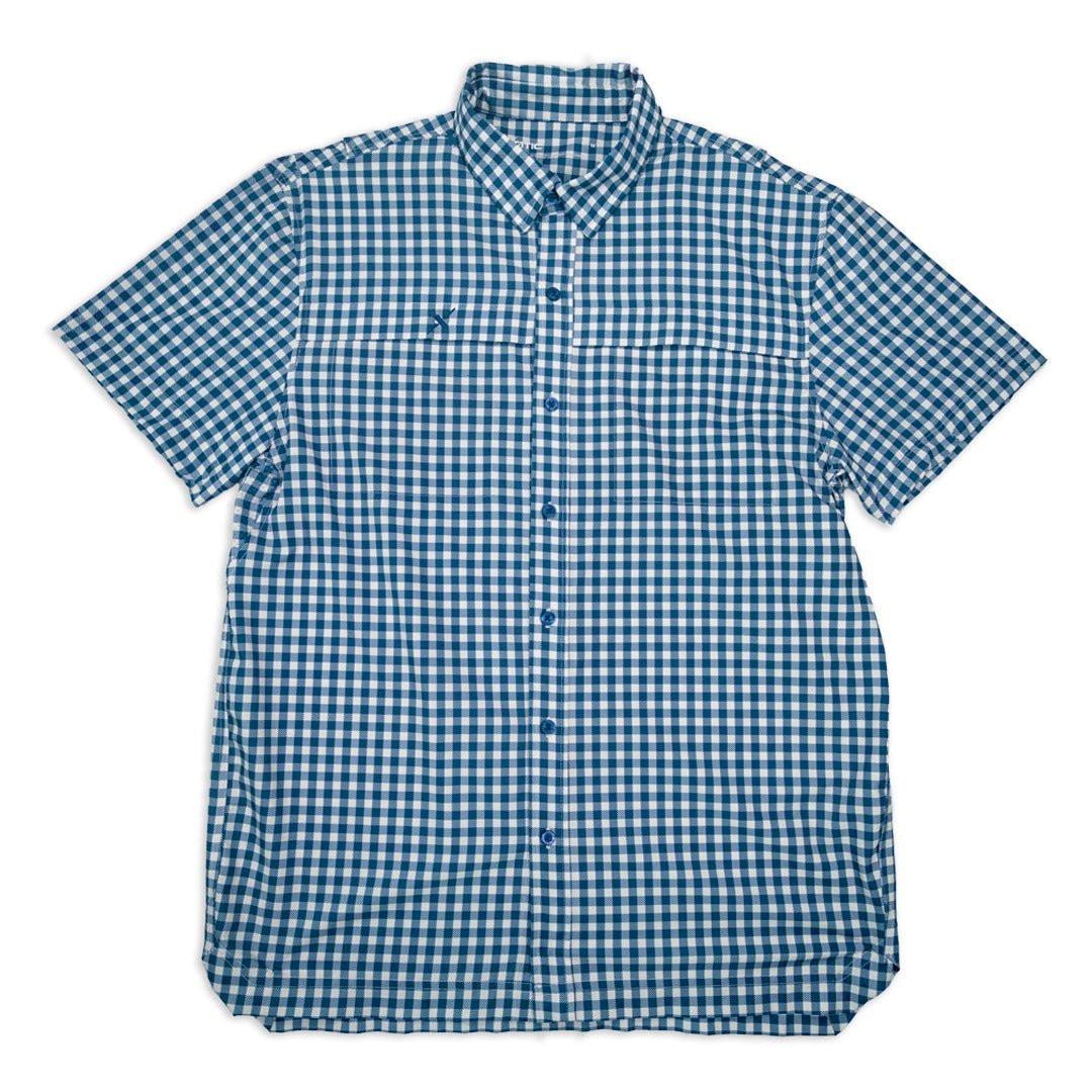 Short Sleeve Patterned Lifestyle Button Down w/ REPEL - X - Keep Casting Fishing & Outdoors