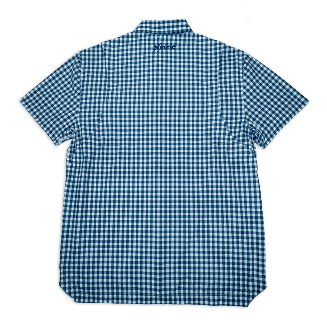 Short Sleeve Patterned Lifestyle Button Down w/ REPEL - X - Keep Casting Fishing & Outdoors