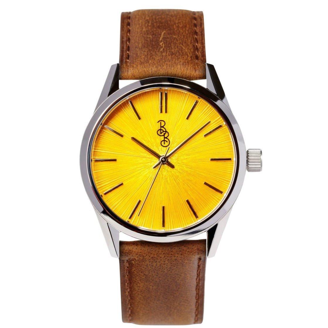 Yellow Sunburst Watch - Keep Casting Fishing & Outdoors