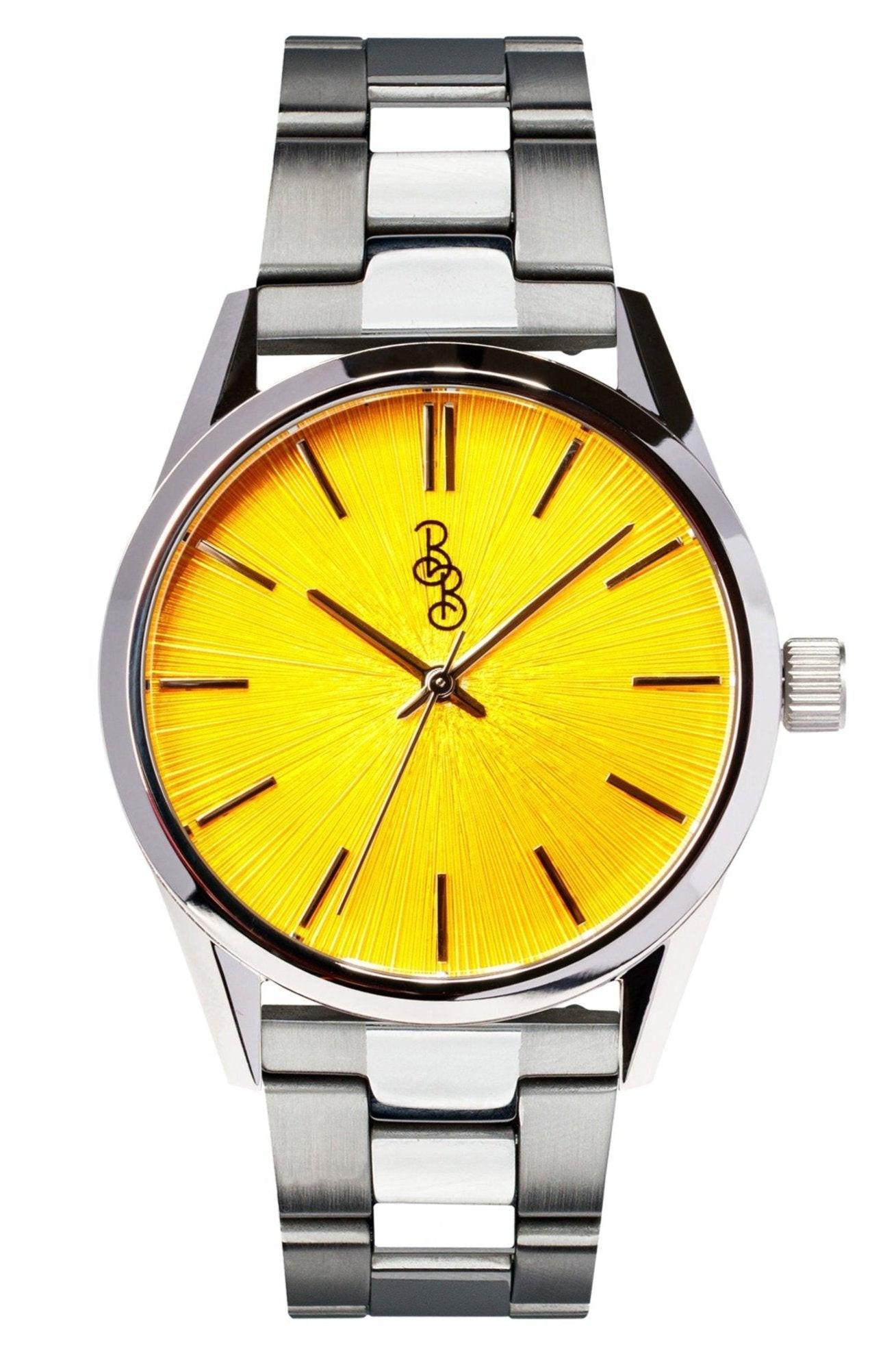 Yellow Sunburst Watch - Keep Casting Fishing & Outdoors