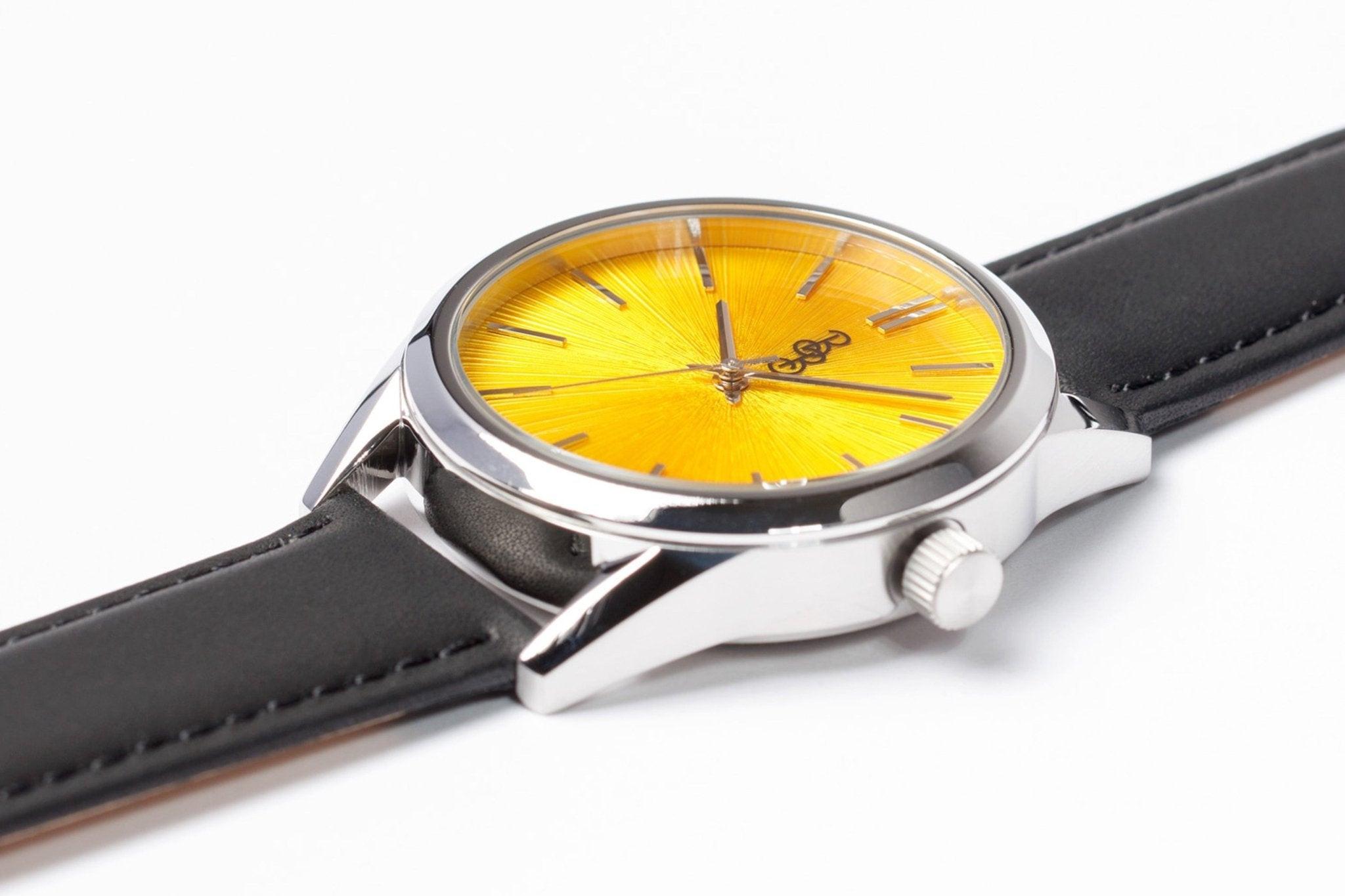 Yellow Sunburst Watch - Keep Casting Fishing & Outdoors